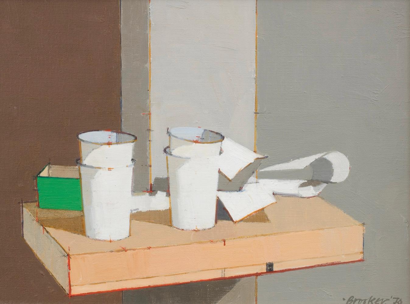 Green Box and Plastic Cups