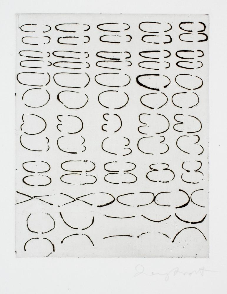 Untitled (Black Circles) c.1970 (K.59)