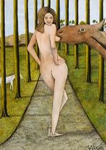Nude and Horse