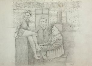 Outside the Rover's Return (Coronation Street)