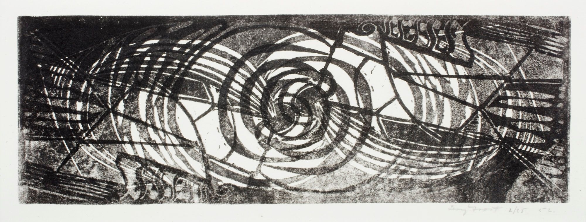 Untitled (Double Spiral) 1952 (K.10)