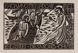 Fishers of Men (Bookplate for Desmond Chute)