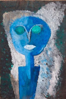 Blue Figure