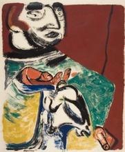 Girl with Circus Goat