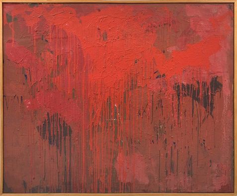 Untitled (Drip painting)