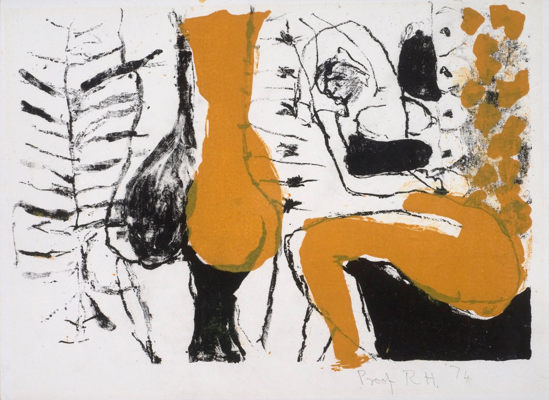 Untitled (Seated Nude)