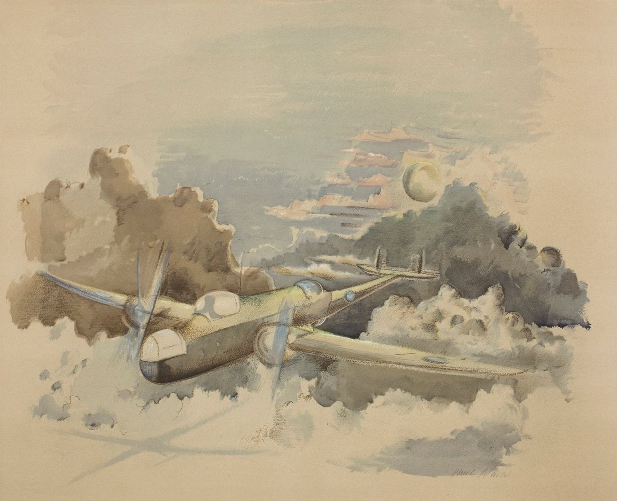 Moonlight Voyage, Hampden. Flying Over the Clouds