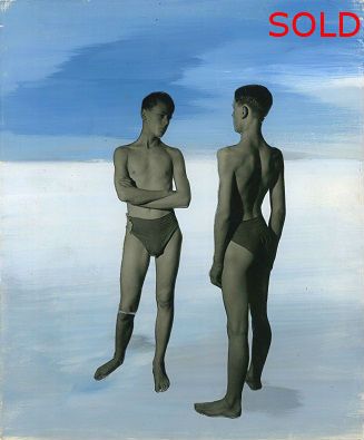 Two Male Figures on a Beach [PC1], c.1939