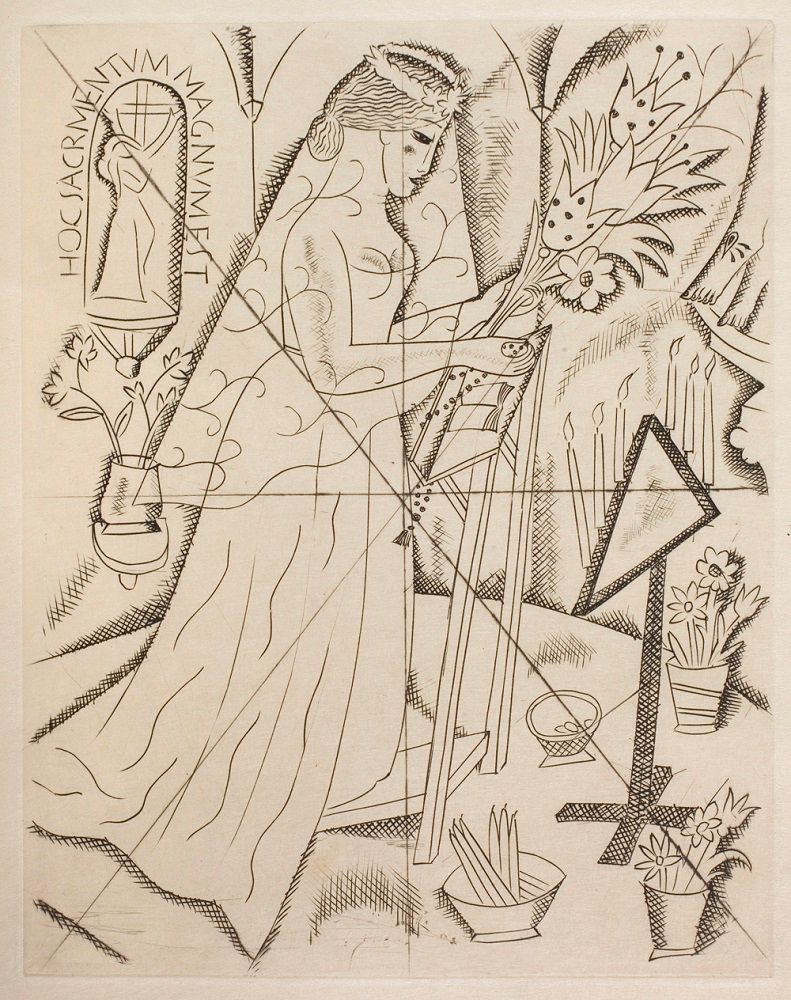 Untitled (Bride With Flowers)