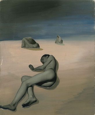 Figure Lying on Beach at Night [PC3], c.1939