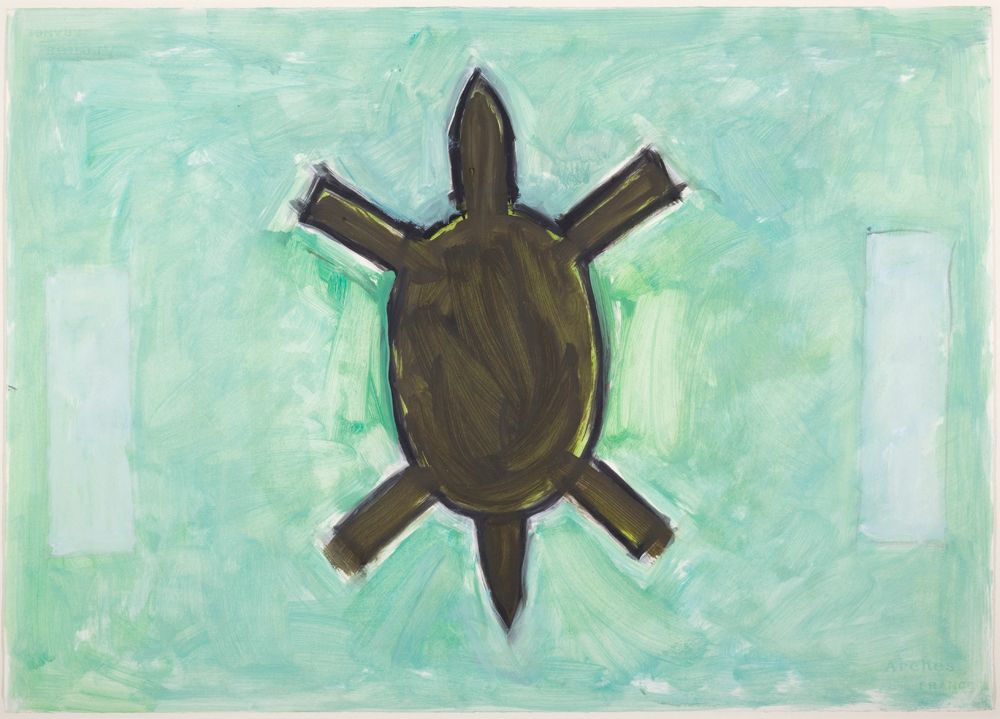 Study for Turtle with Towers, c.1984
