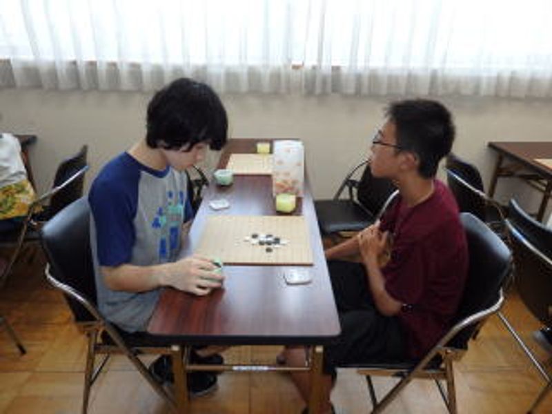 真剣勝負…