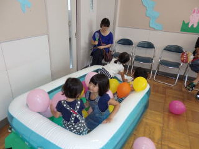 ふうせんプール♪
