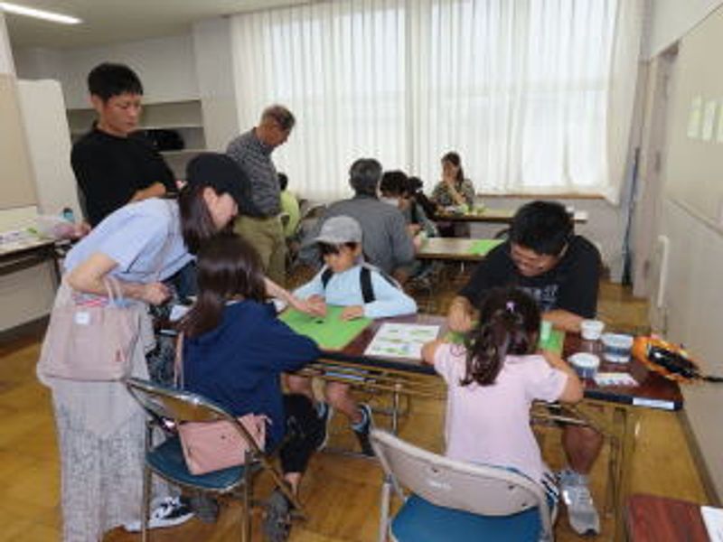 遠い部屋でしたが…予想以上の来場者♪