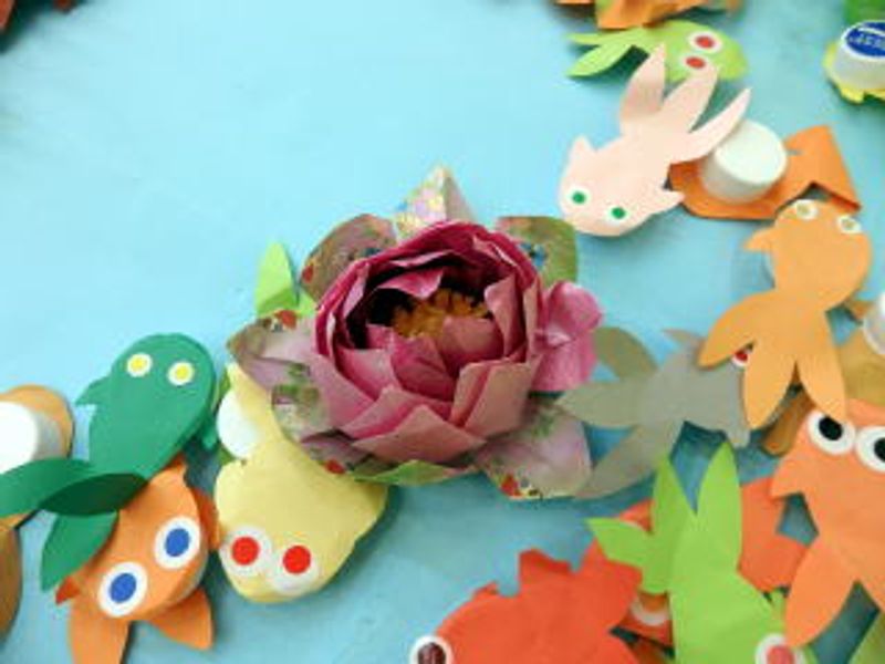 「金魚すくいごっこ」♪