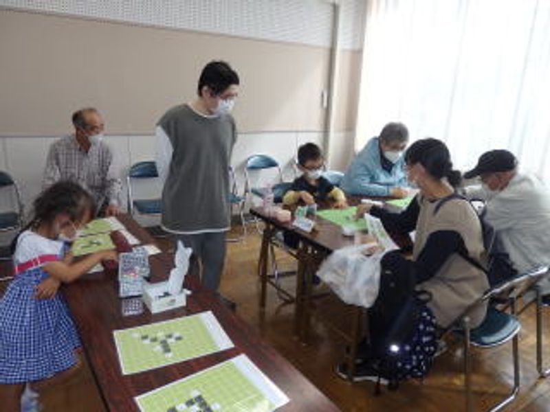 親子でフリー対局にゃん…