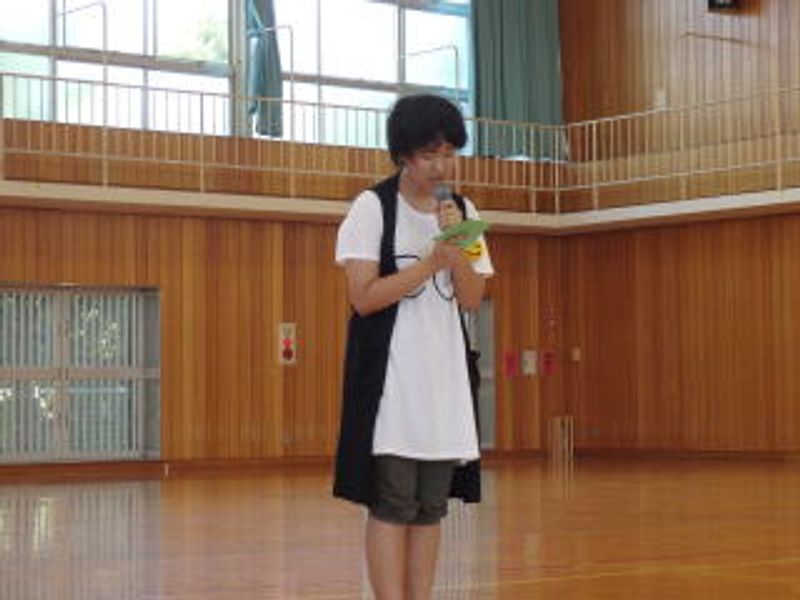 閉会式です…