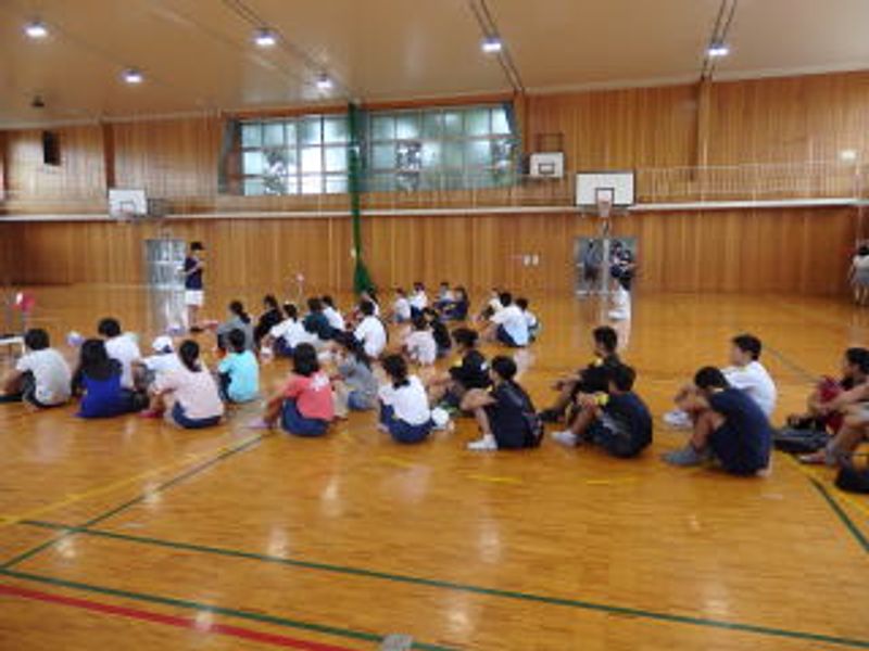 中学生ボランティアの…