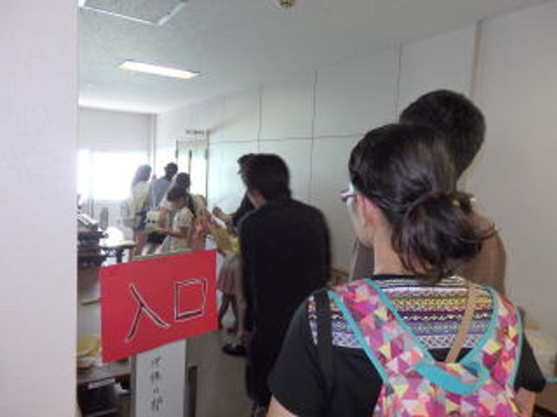 行列でした…