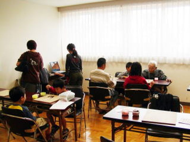 碁石で、違う遊びも…♪
