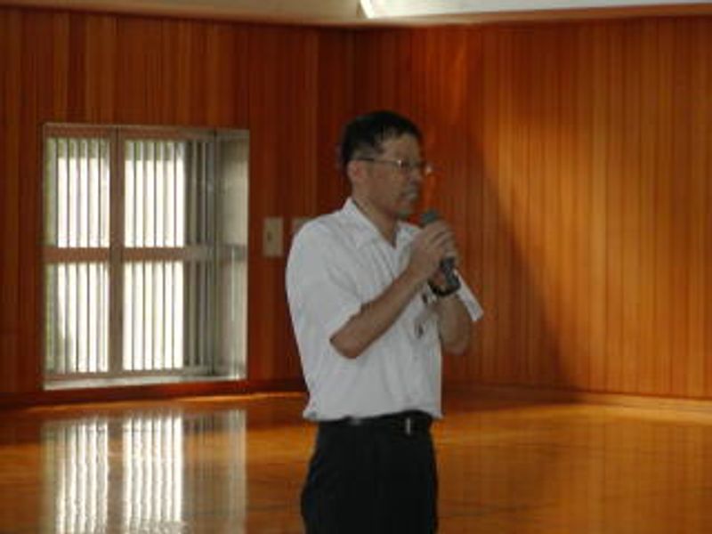 北部公民館 中島館長