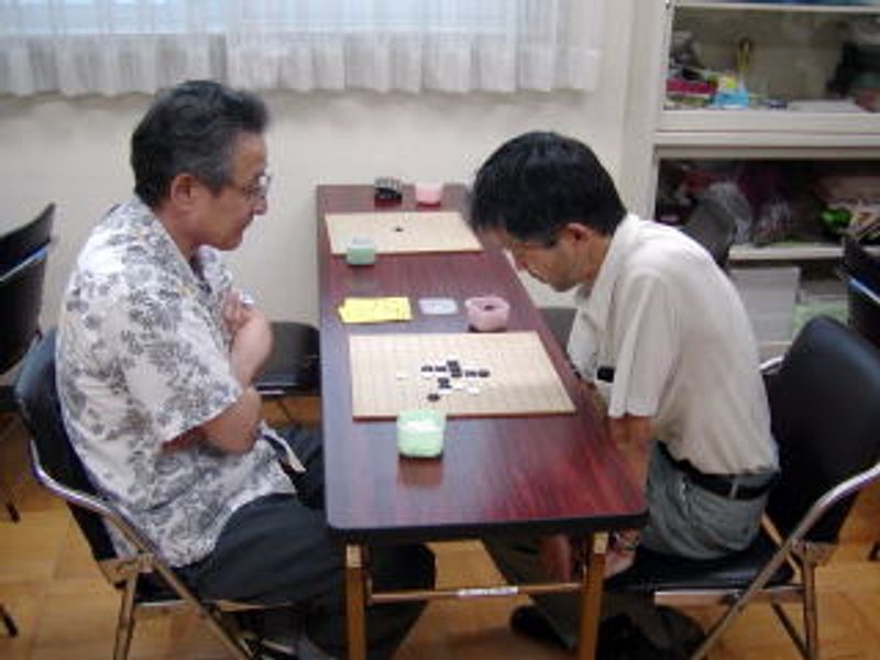 真剣勝負…