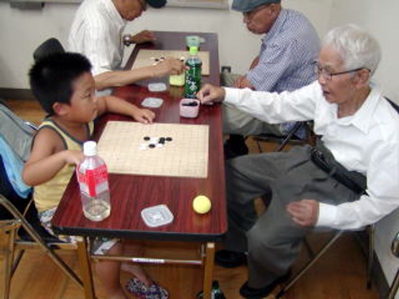 なんと…89歳差の指導対局です！