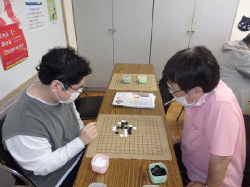 久しぶりのT初段…連珠の真剣勝負♪