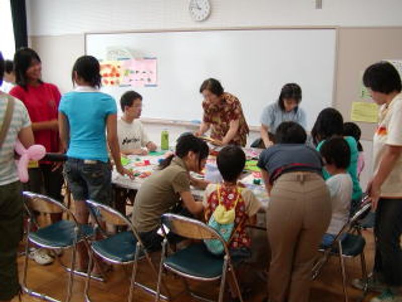 にぎわってます