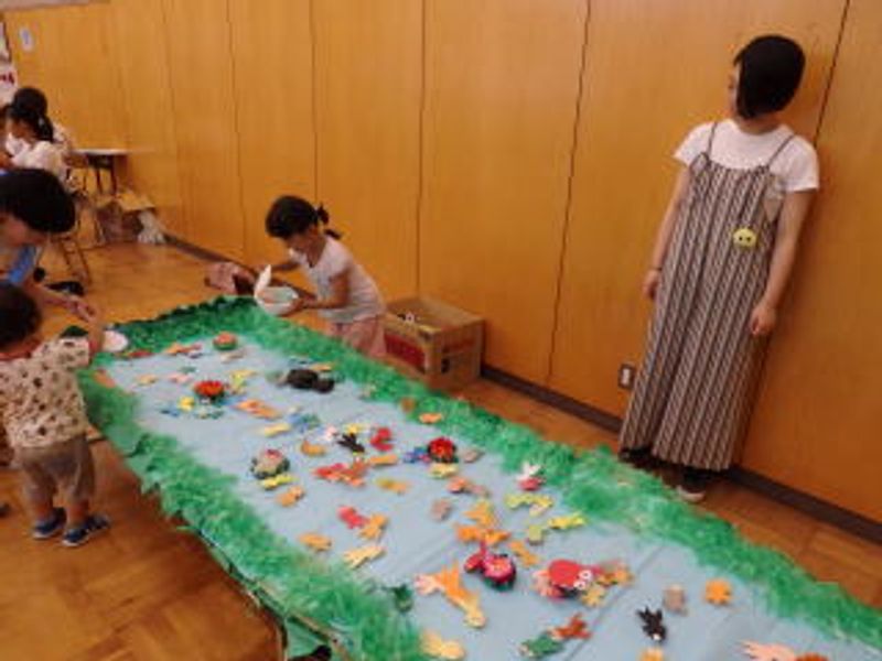 「金魚すくいごっこ」♪