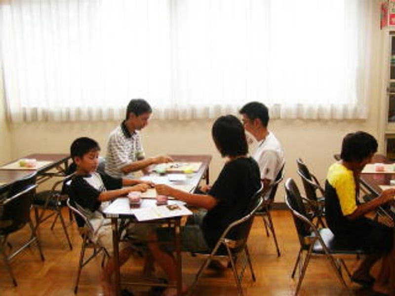 強いお父さんと…勝負！