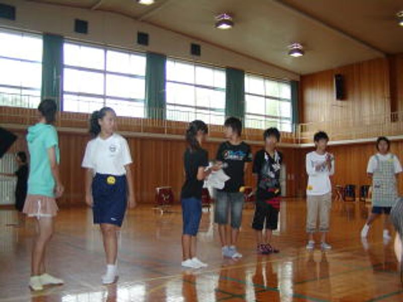 開会式です…