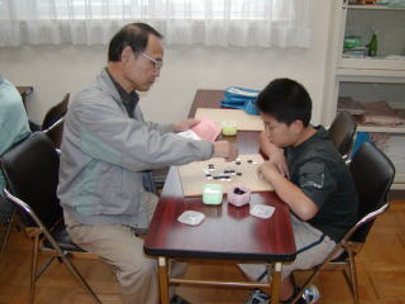 一番乗りの小学生！