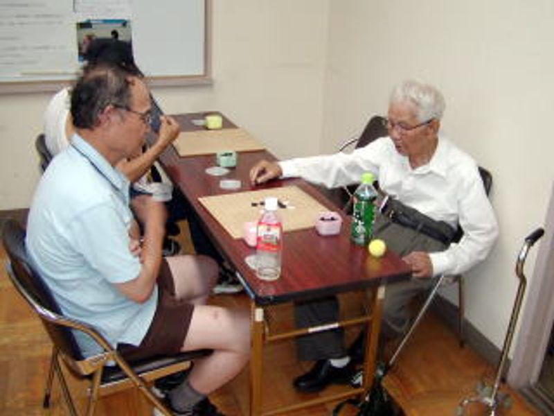 1日目、95歳の宮津五段編
