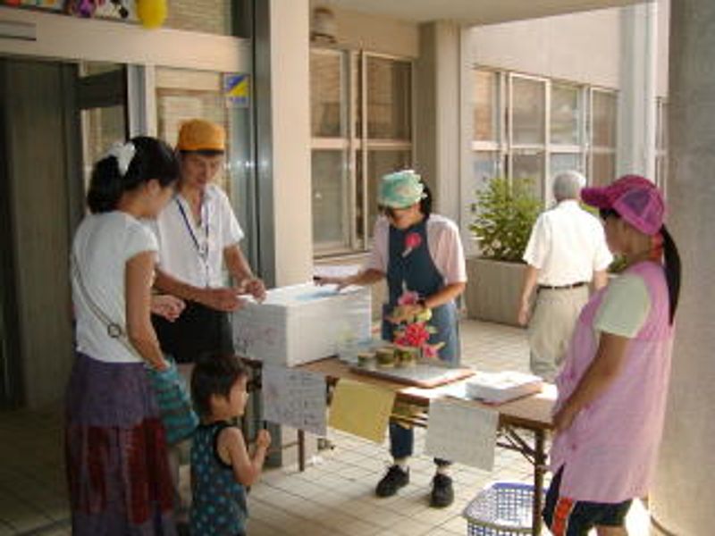 「流しそうめん」受付♪