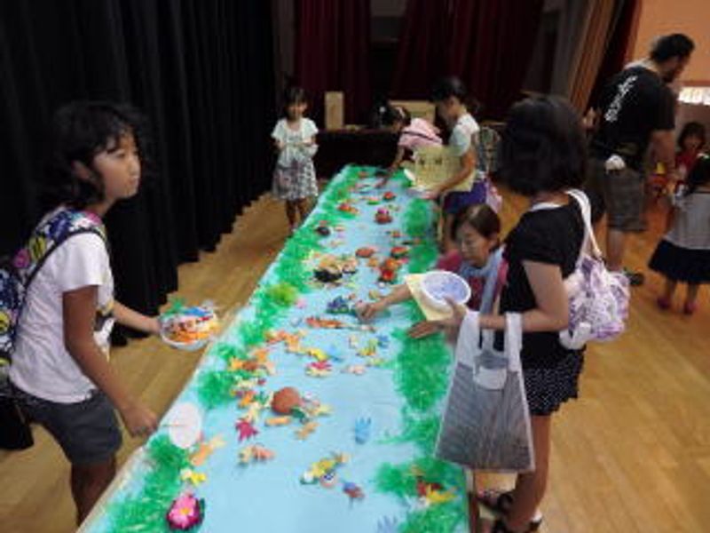 「金魚すくいごっこ」♪