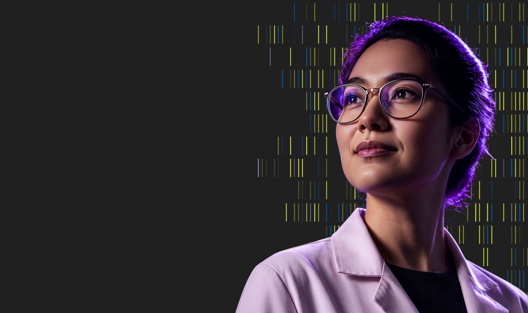 Portrait of a female scientist