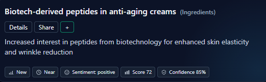 Biotech Peptides in Anti-Aging Creams