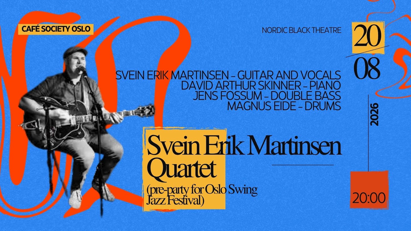Cover image for Svein Erik Martinsen Quartet / Cafe Society