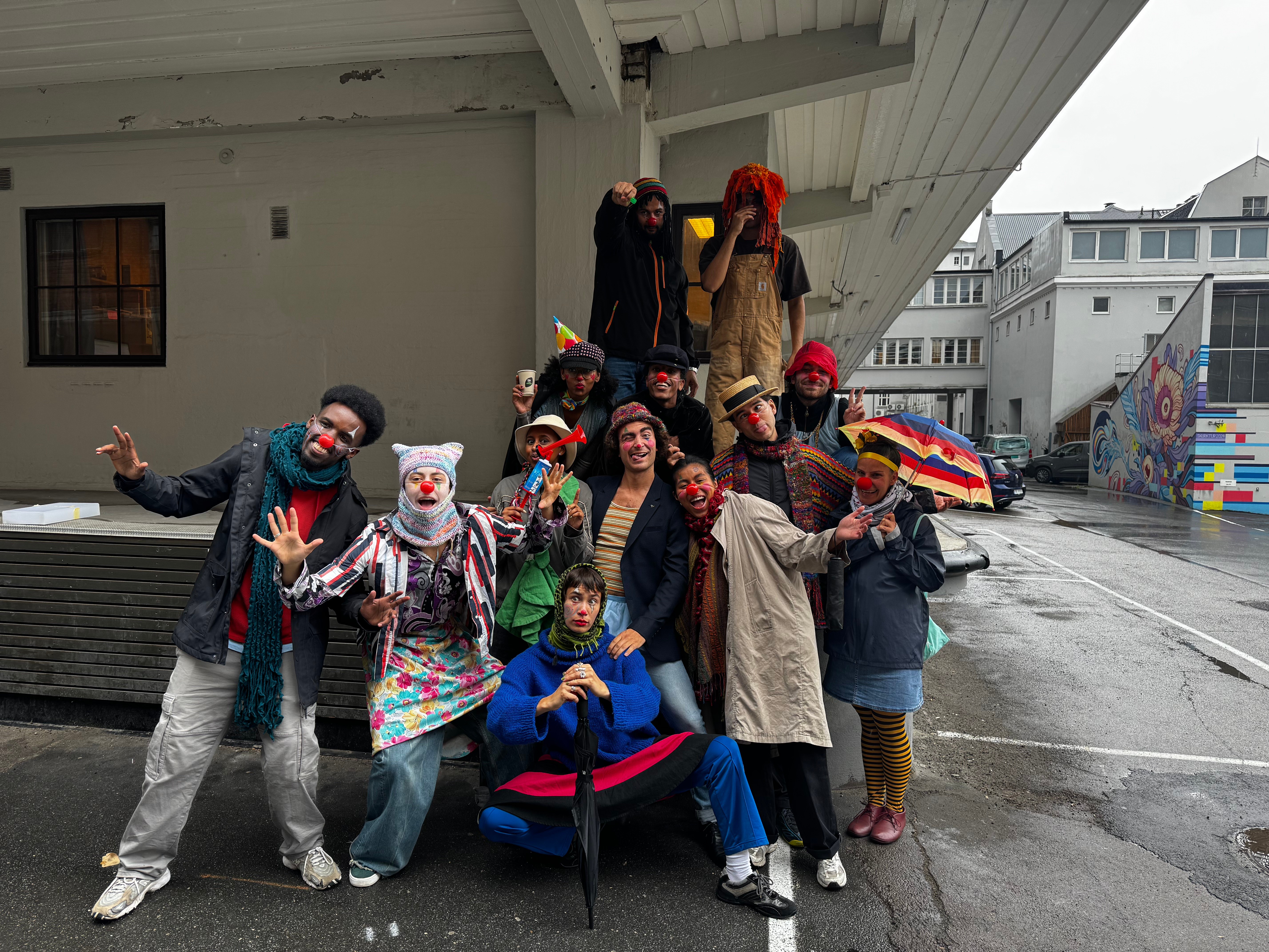 Xpressen klovnedemostrasjon