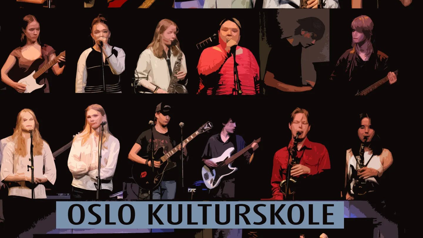 Cover image for Kampenjazz: Oslo kulturskoles julekonsert
