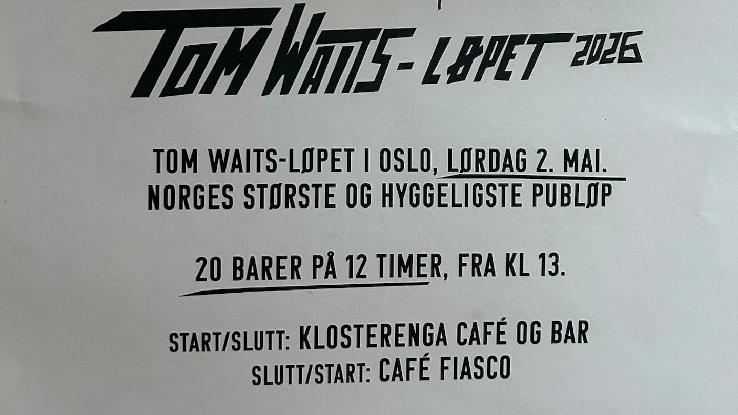 Gallery image for Tom Waits-løpet