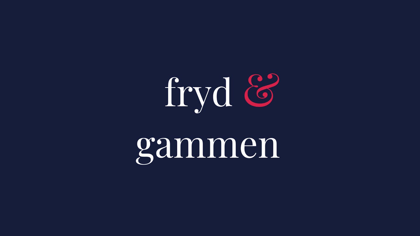Cover image for Fryd & Gammen