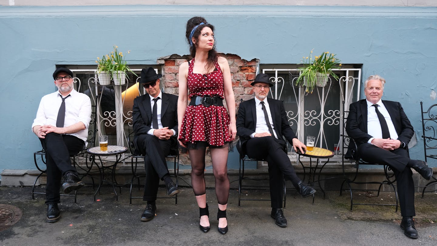 Cover image for Konsert med Vintage Winehouse