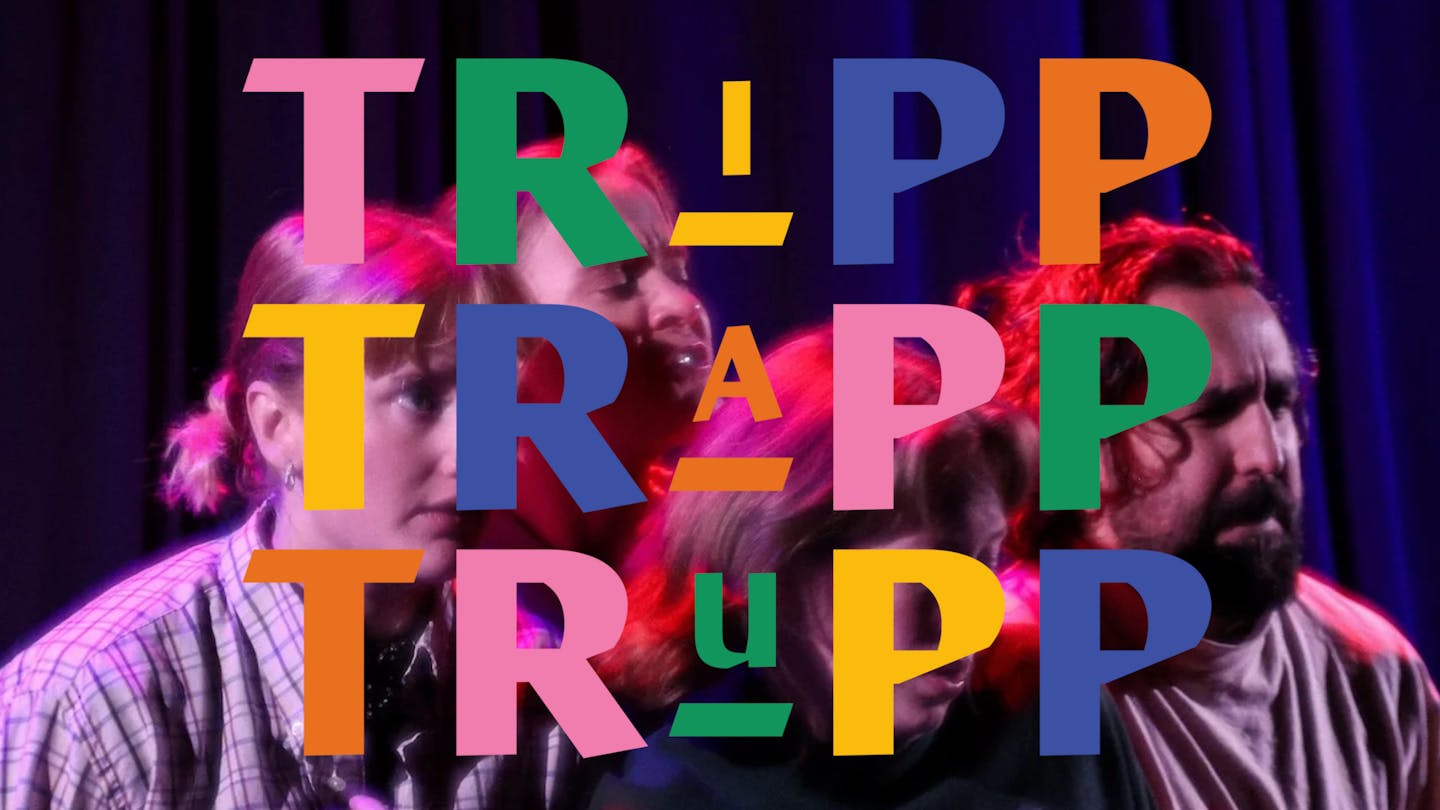 Cover image for Inn i noe annet kanskje? TRIPP TRAPP TRUPP