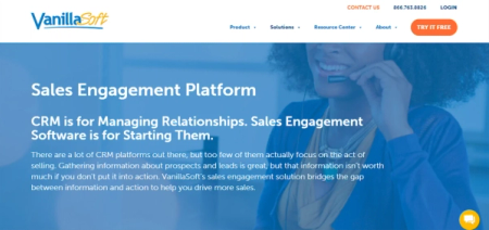 VanillaSoft-sales-engagement-tool