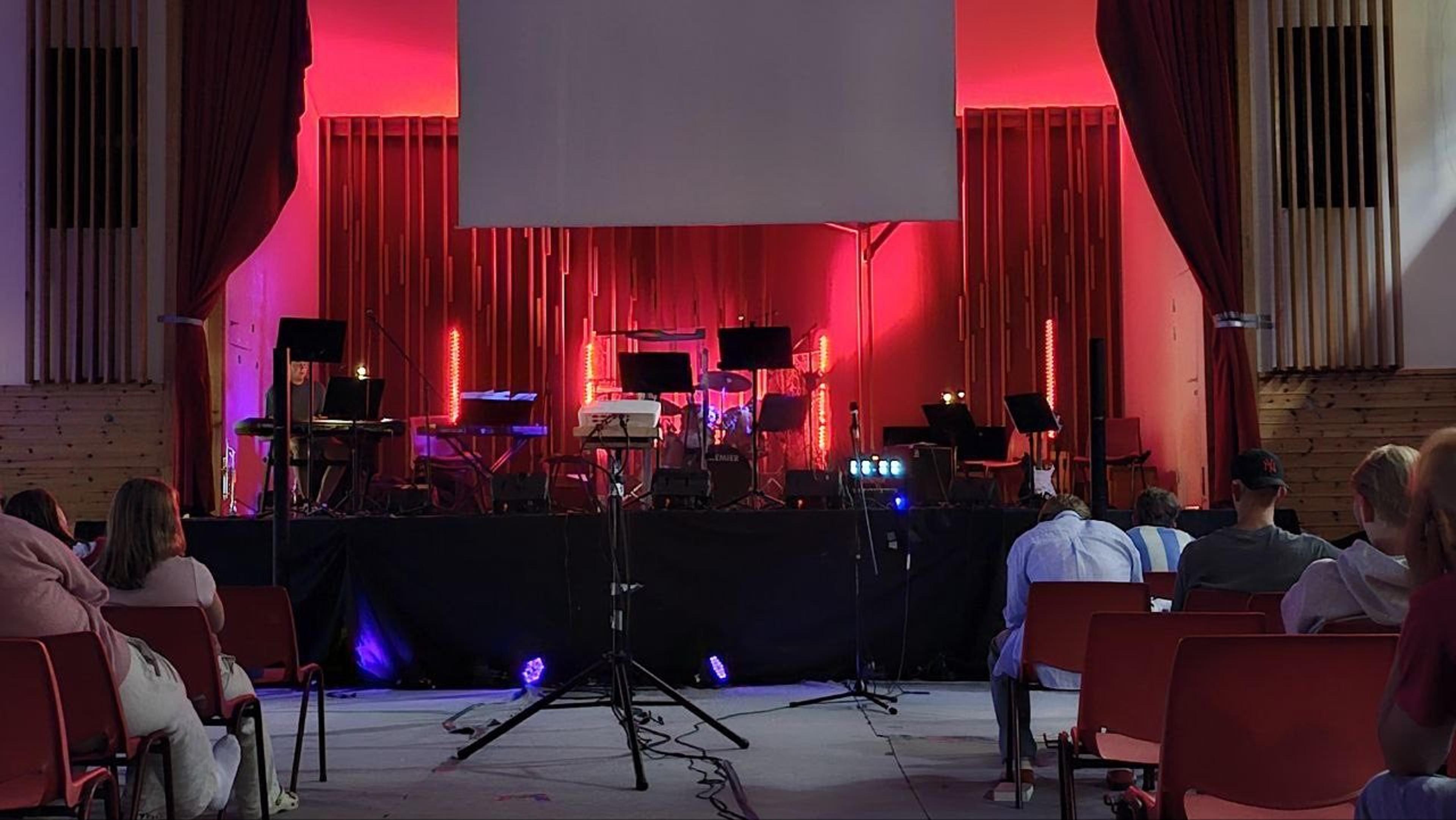 Scene lyd lys konsert
