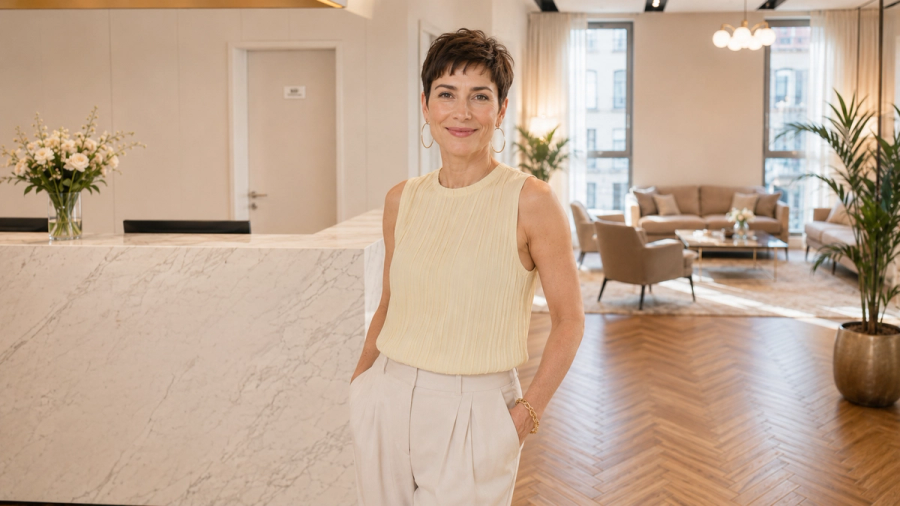 Frau in der Menopause