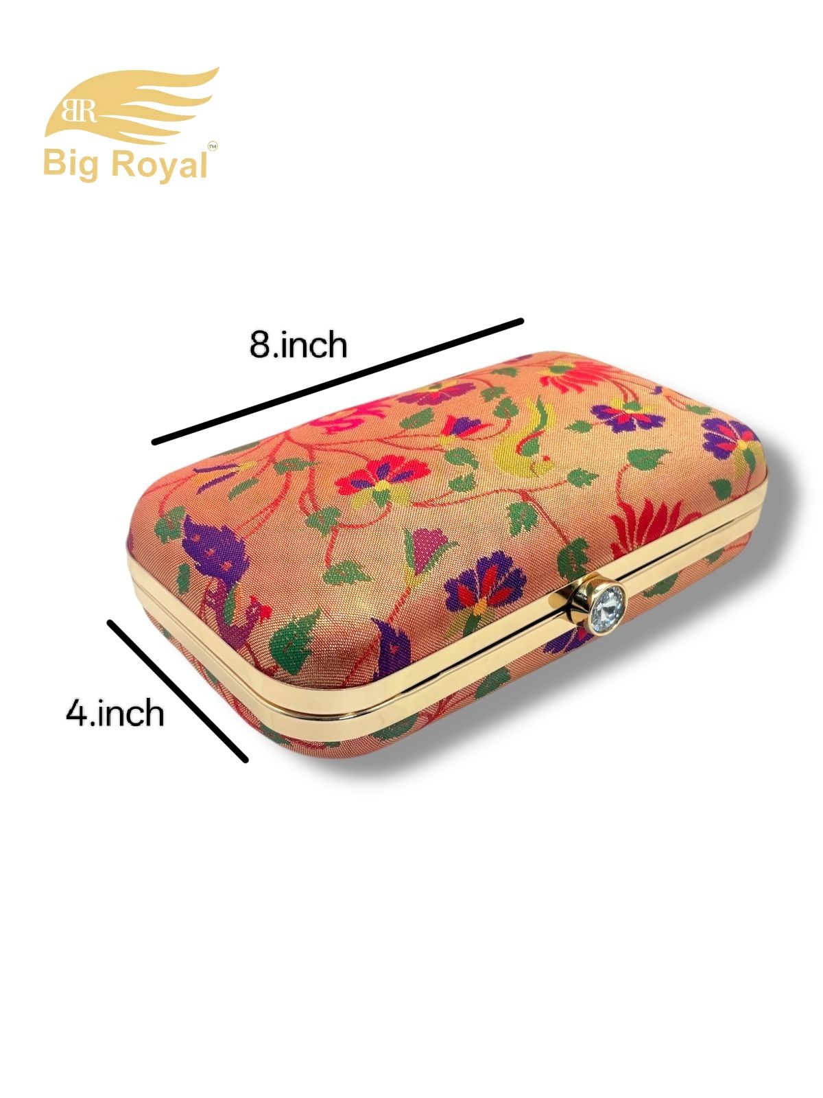 Clutch with Traditional Peacock image 4