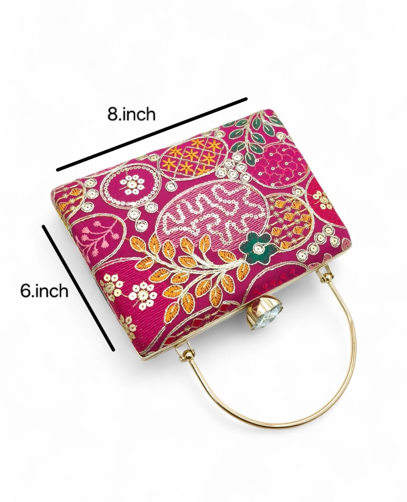 Embroidered Clutch ​Party Wear  image 5